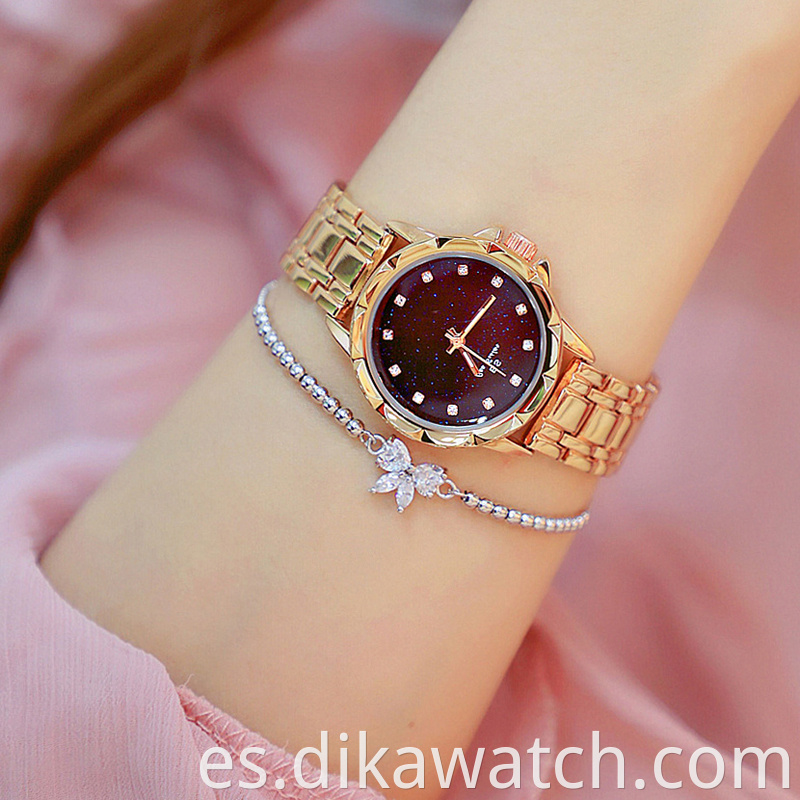 BS Ladies Relojes Full Diamond Reloj femenino Nueva gran oferta FA1506 Starry Sky Reloj de pulsera de marca de comercio exterior